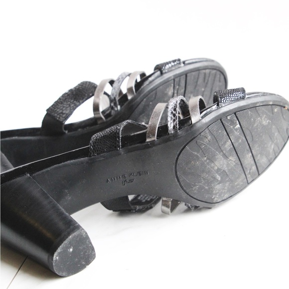 Anne Klein Black Sandal Heels - Picture 9 of 9